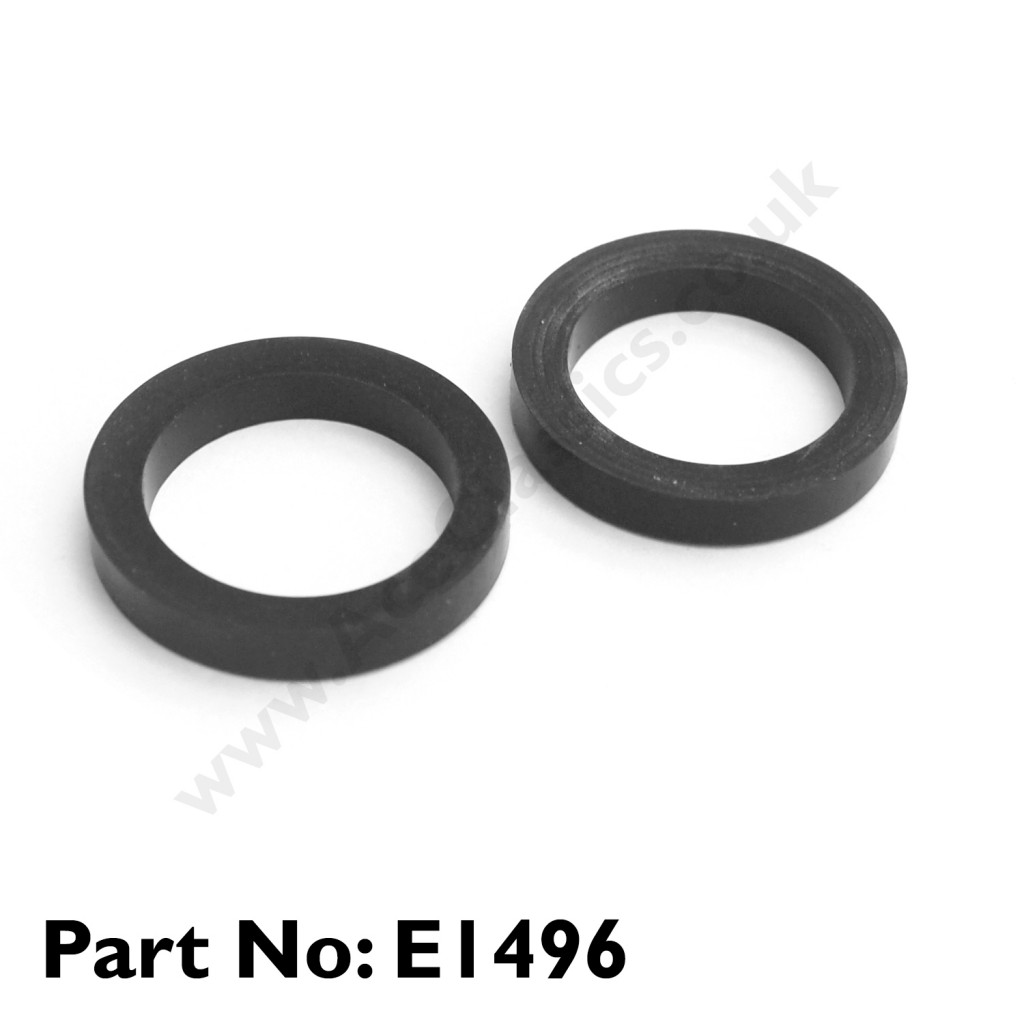 Triumph 2 x Bottom Push Rod Tube Seals E1496 701496 (BLACK) Ace Classics