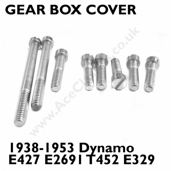 Triumph - 1938 To 1953 Dynamo Cover Screw Set E427 E1049 E2691 T452 E329 - Image 4