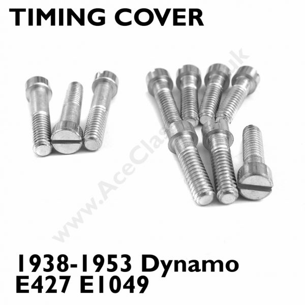 Triumph - 1938 To 1953 Dynamo Cover Screw Set E427 E1049 E2691 T452 E329 - Image 6