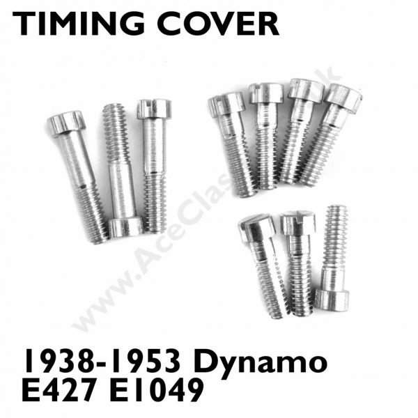 Triumph - 1938 To 1953 Dynamo Cover Screw Set E427 E1049 E2691 T452 E329 - Image 7