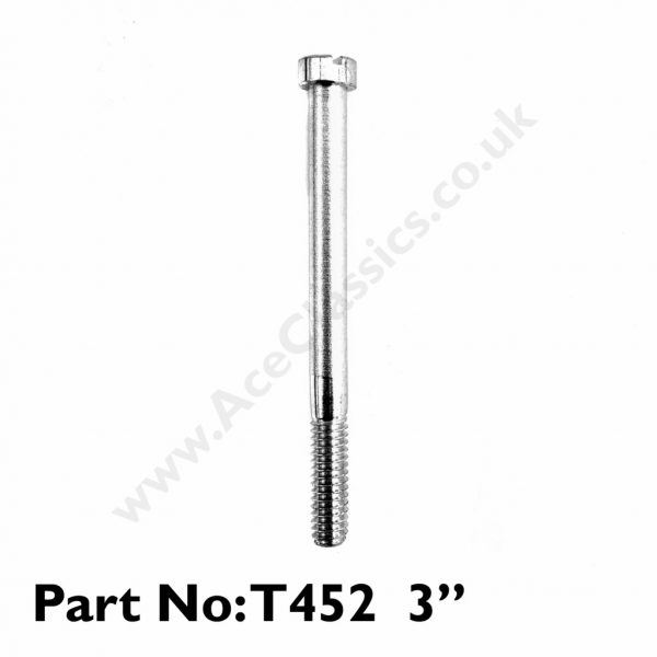 Triumph - Gear Box Cover Screw T452 (Flathead)