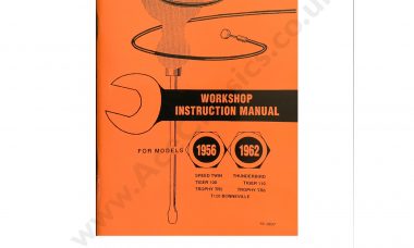 1956 - 1962 Work Shop Manual