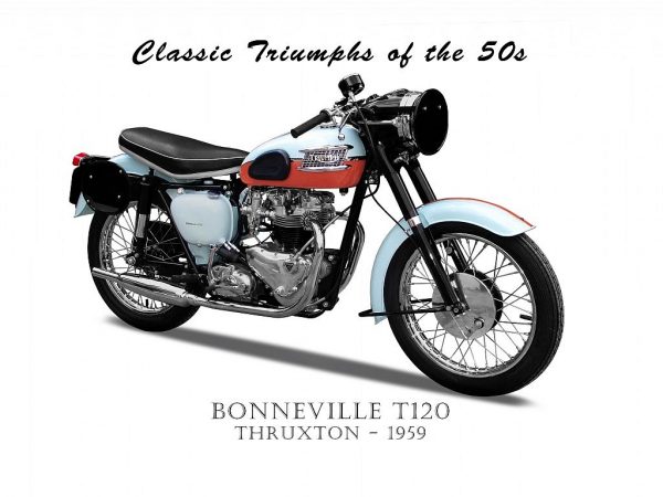 Bonneville T120 Thruxton 1959 Mug - Image 3