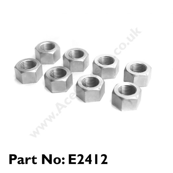 Triumph - Set of Pre-Unit T100 Alloy Barrel Nuts x 8 E2412