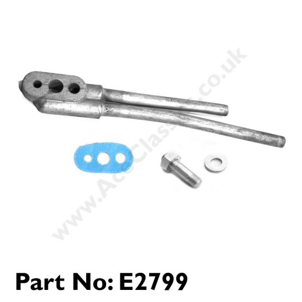Triumph - Rigid / Sprung Hub Oil Junction Block – Gasket, Stud & Nut E2799 – E1529 – E1539 – S1-51