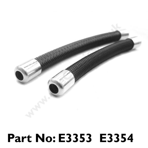 Triumph - 1954 - 1962 Herringbone Oil Feed & Return Pipes & Ferrells E3353 – E3354 – MF120 - Image 2