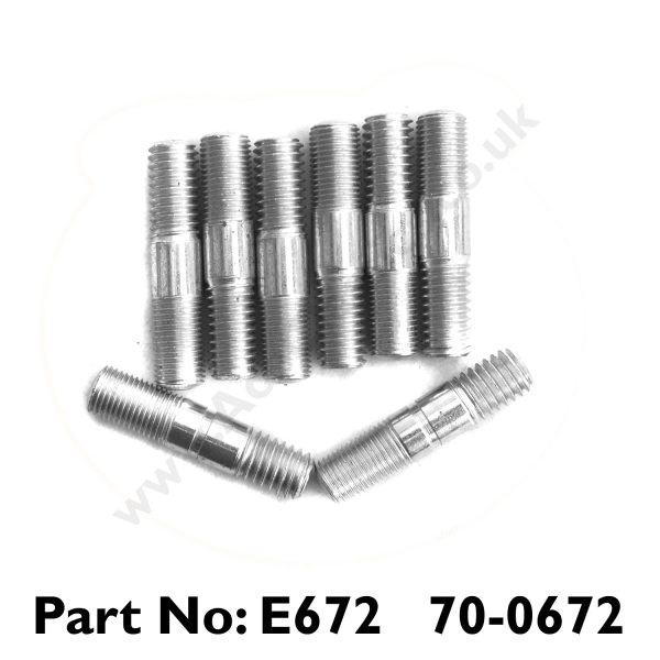 Triumph - 1 Set of 8 x Barrel Studs E672 - 70-0672