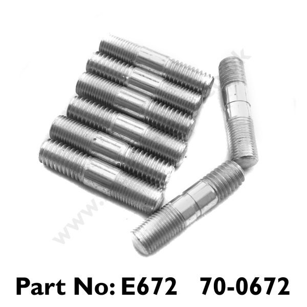 Triumph - 1 Set of 8 x Barrel Studs E672 - 70-0672