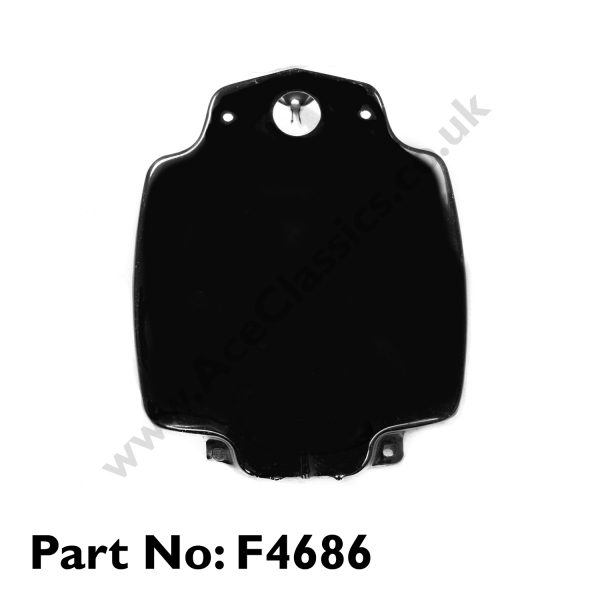 Triumph - Bathtub Rear Number Plate 1959 - 1963 F4686