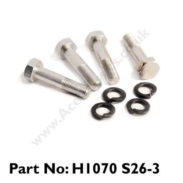 Triumph - 1957-68 Fork Cap Bolts H1070 and Washers S26-3