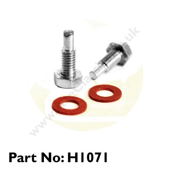 Triumph - 1957-67 Fork Oil Drain Plugs H1071 and Washers H430