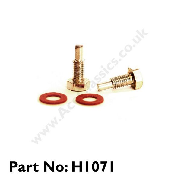 Triumph - 1957-67 Fork Oil Drain Plugs H1071 and Washers H430 - Image 3