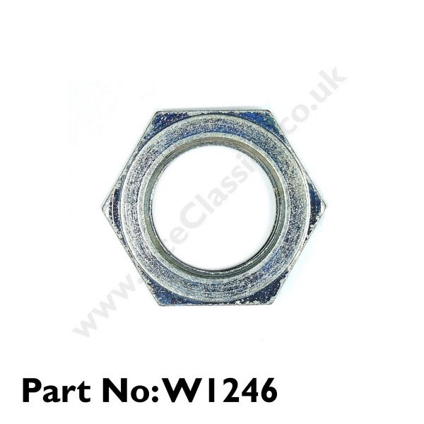 1x Triumph - Front Brake Plate Nut W1246