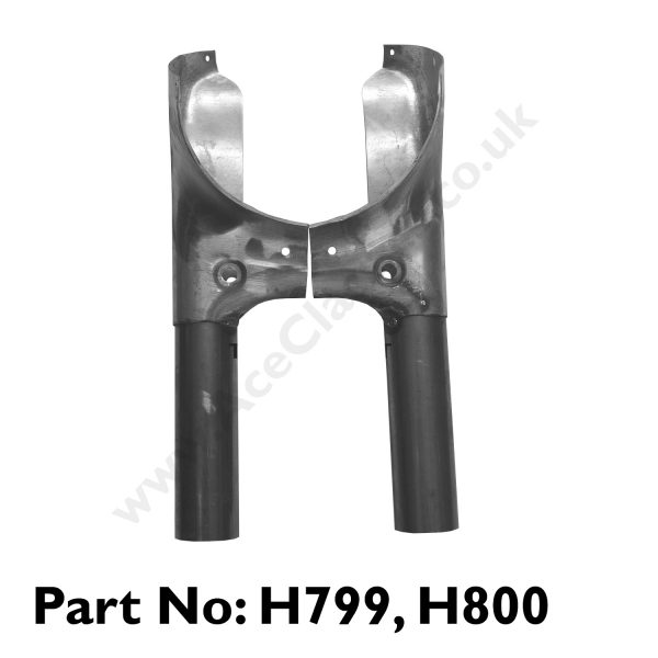 PRE - UNIT TRIUMPH NACELLE LEGS H799 - H800 1952 - 1957 - Image 4