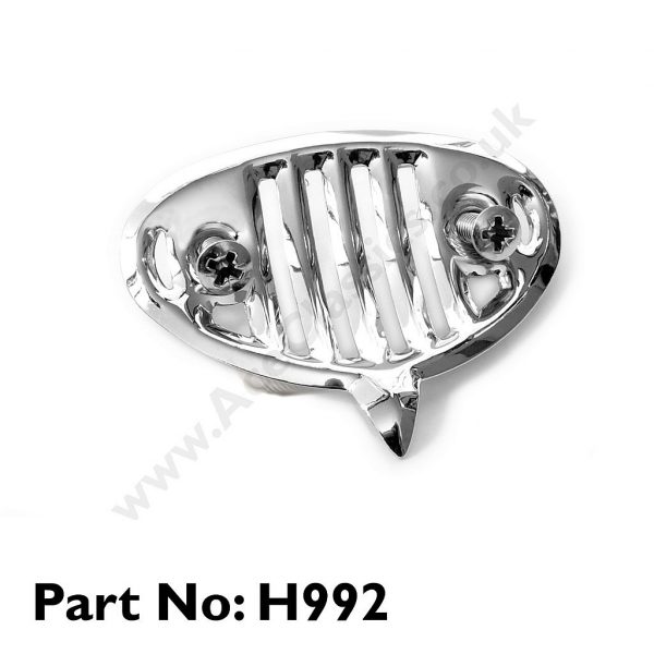 TRIUMPH - NACELLE HORN GRILL & SCREWS H992 1956 - 1966