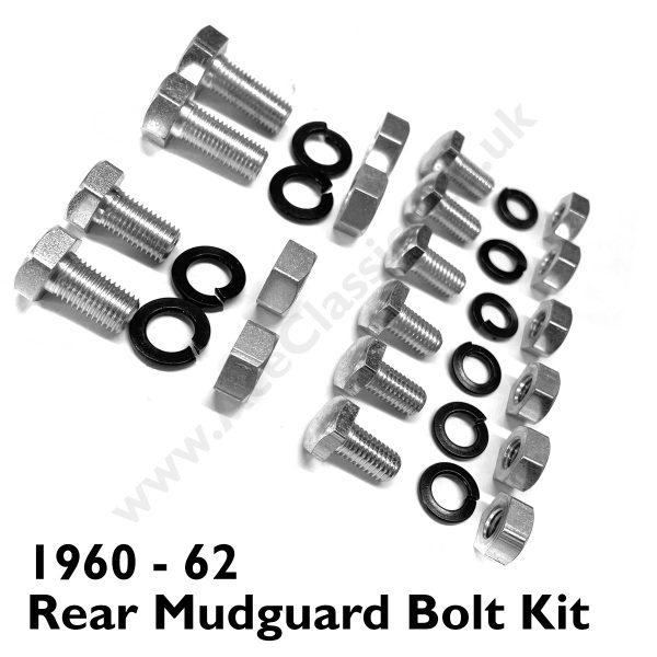 1960 – 1962 T120 – TR6 – T100 Rear Mudguard Bolt Kit