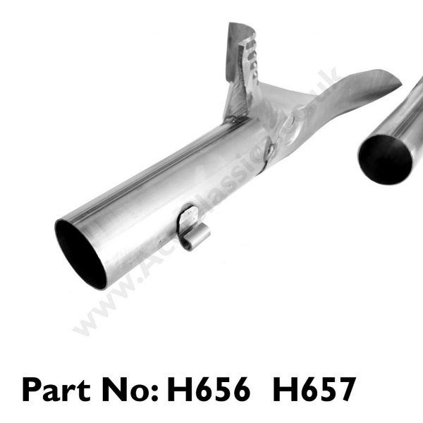 PRE - UNIT TRIUMPH NACELLE LEGS 6-1/2" H656 - H657 1950-51 - Image 3