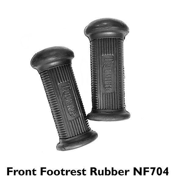 Triumph 2 x Front Footrest Rubbers