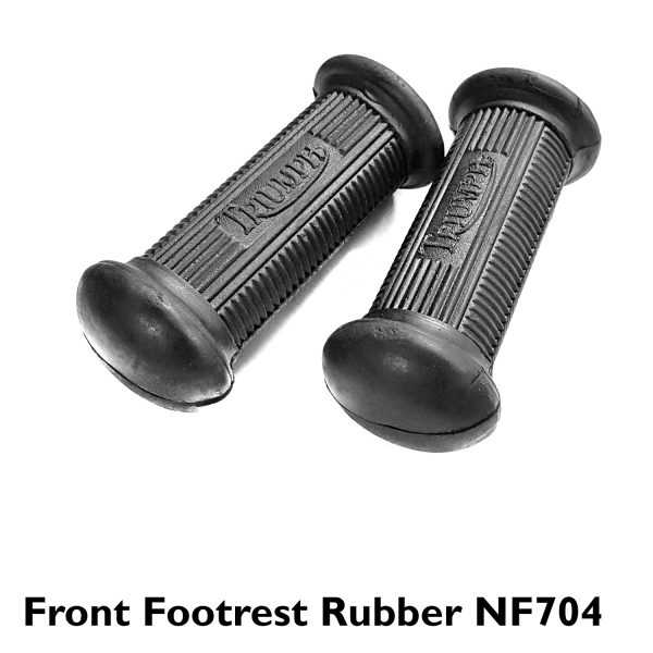 Triumph 2 x Front Footrest Rubbers