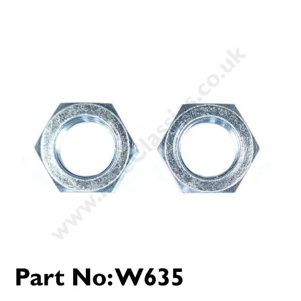 2x Triumph - Sprung Hub NUTS W635