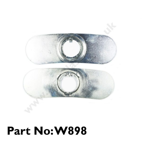 2x Triumph - Sprung Hub PLATE SET W898