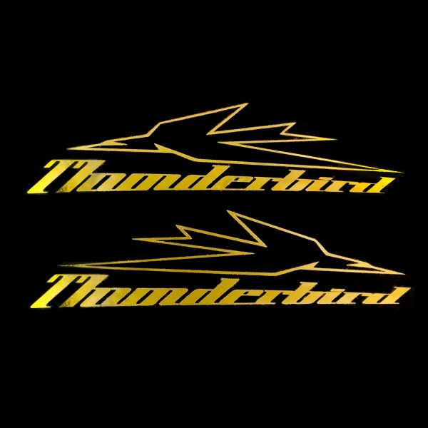 TRIUMPH THUNDERBIRD LOGO STICKERS