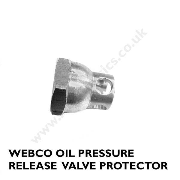 TRIUMPH - Pre Unit WEBCO Oil Pressure Release Valve Protector