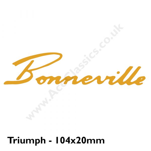 Triumph - Bonneville Transfer
