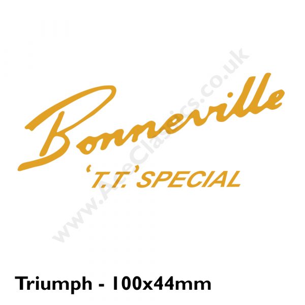 Triumph - Bonneville TT Special Transfer