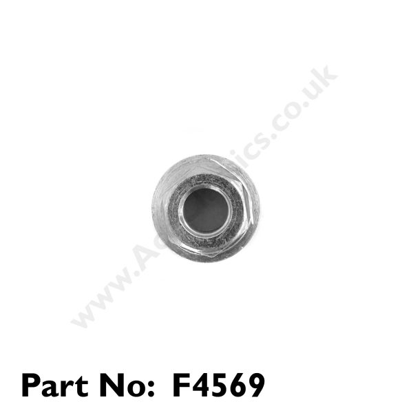 Triumph - 1961 to 1962 Gear Box Top Stud Flanged Nut F4569