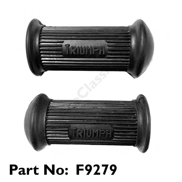 Triumph - Front Footrest Rubbers F9279