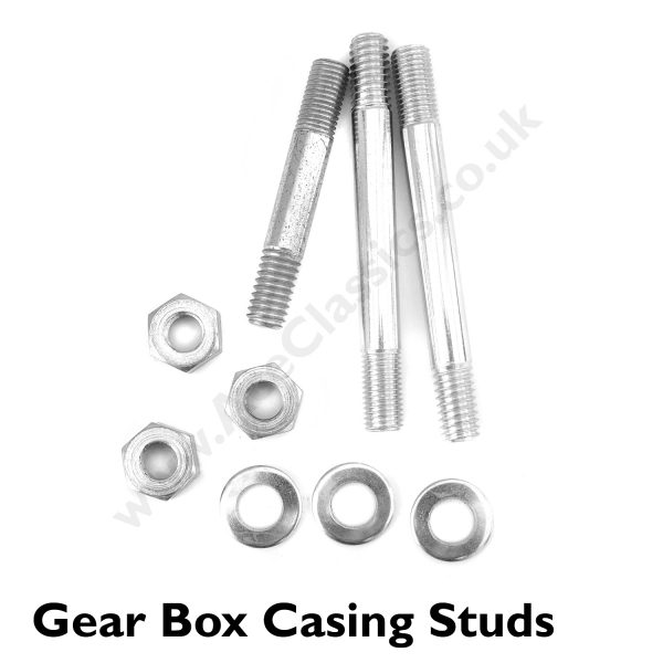 Triumph - Pre Unit Gear Box Casing Studs and Nuts