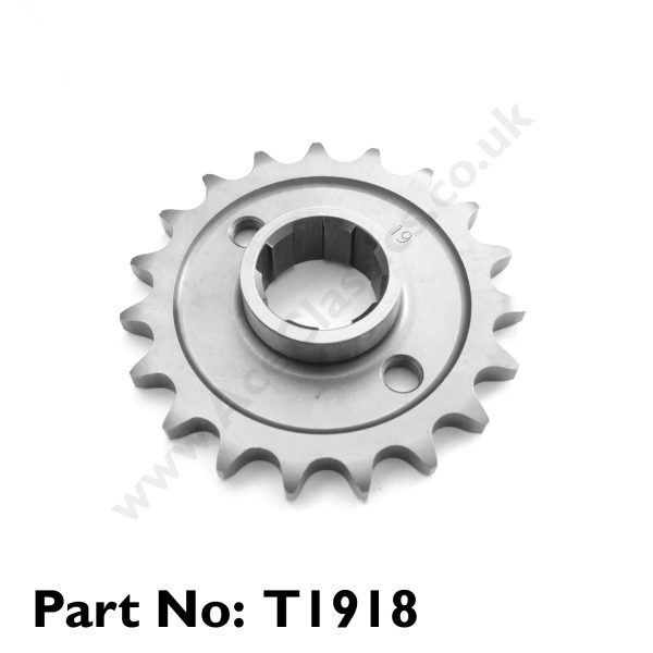 Triumph - Unit 19 Tooth Gear Box Sprocket T1918