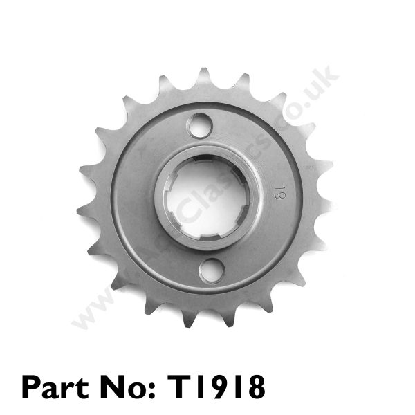 Triumph - Unit 19 Tooth Gear Box Sprocket T1918 - Image 2