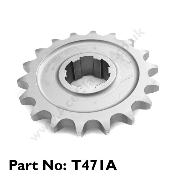 Triumph - Pre Unit 18 Tooth Gear Box Sprocket T471A - Image 3