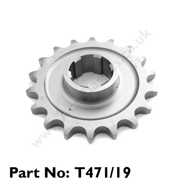 Pre Unit 19 Tooth Gear Box Sprocket T471/19