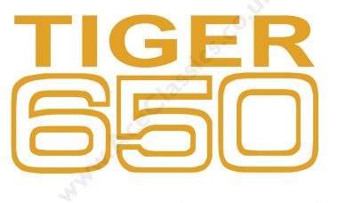 Triumph - Tiger 650 Transfer (large)