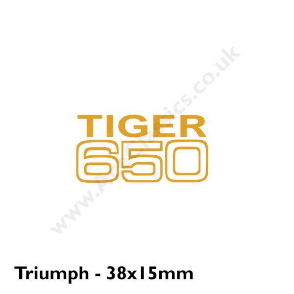 Triumph - Tiger 650 Transfer (small)