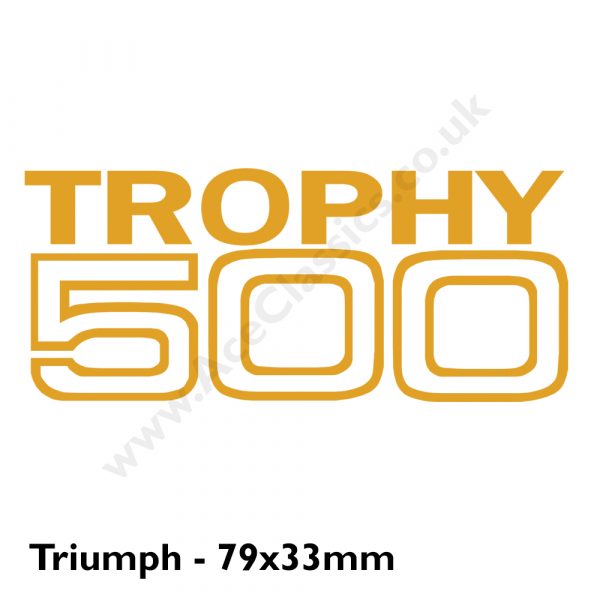 Trophy 500 Transfer Large