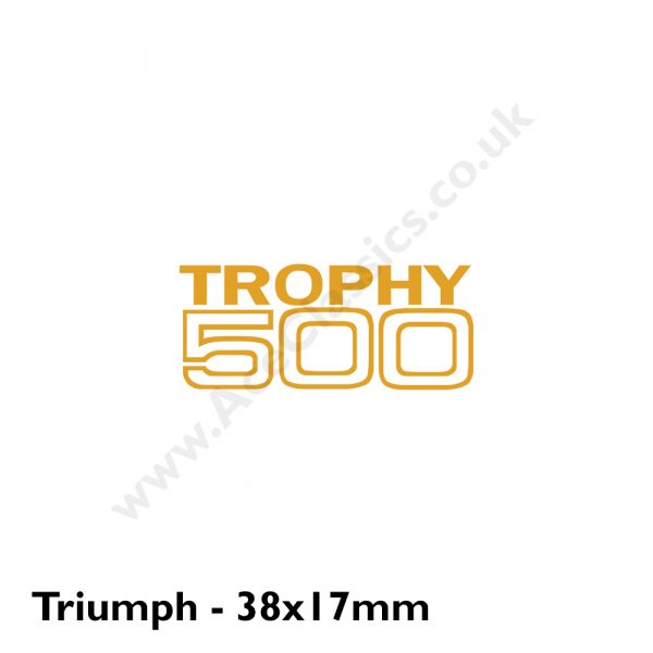 Triumph - Trophy 500 Transfer
