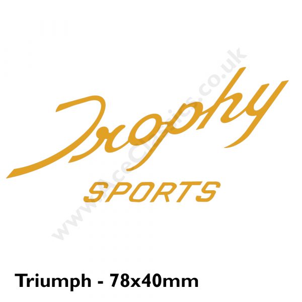 Triumph - Trophy Sport Transfer