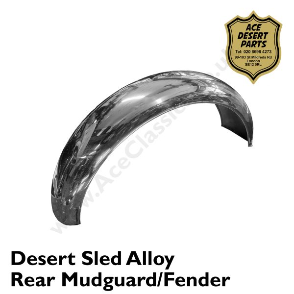 Desert Sled Alloy Rear Mudguard/Fender