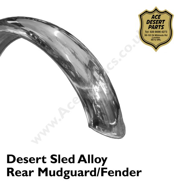 Desert Sled Alloy Rear Mudguard/Fender