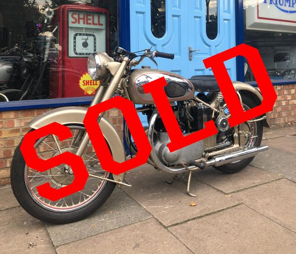 1951 BSA A10 Gold Flash Plunger