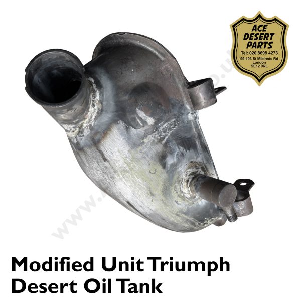 Modified Unit Triumph Desert Oil Tank
