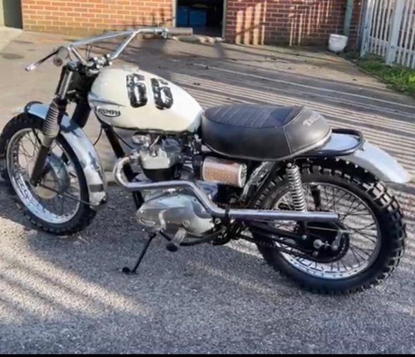 Triumph - Bud Ekins Style Pipes "141" - Image 2