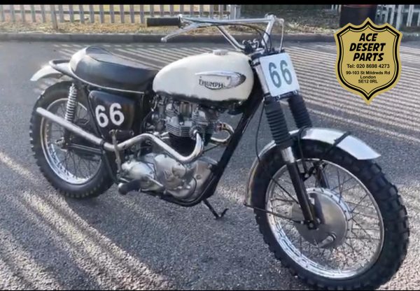 Triumph - Bud Ekins Style Pipes "141" - Image 3