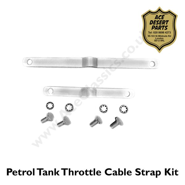 Triumph - Petrol Tank Throttle Cable Strap Kit