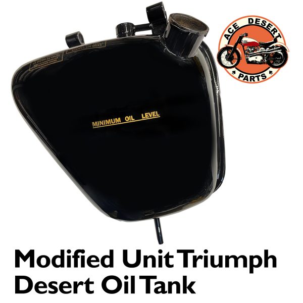 Modified Unit Triumph Desert Oil Tank