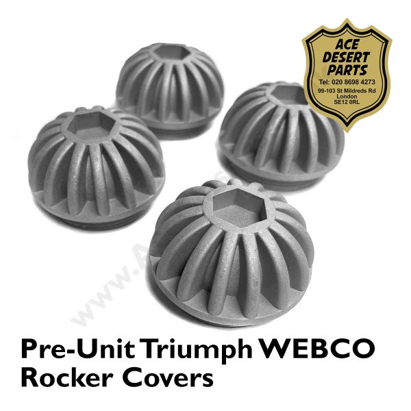 Triumph - Pre Unit Webco Rocker Covers